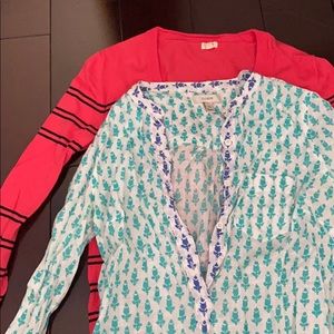 Jcrew long sleeve combo